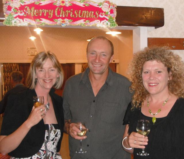 Vibrant Young Te Aroha ready for 2013: Jane (Tutor), Tim (Vice-President) and Anna (Computer manager and general factotum) look forward to a renewed and invigorated Te Aroha Bridge Club in 2013